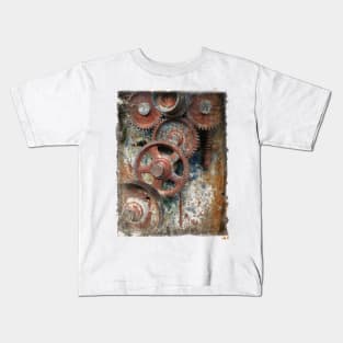 old industrial gears Kids T-Shirt